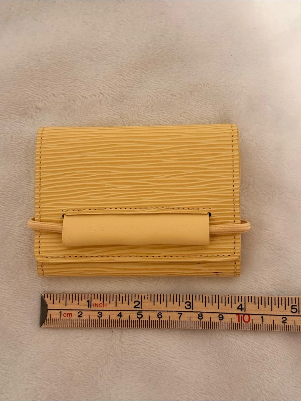 Vintage Louis Vuitton Portefeuille Elastique Wallet MI0060